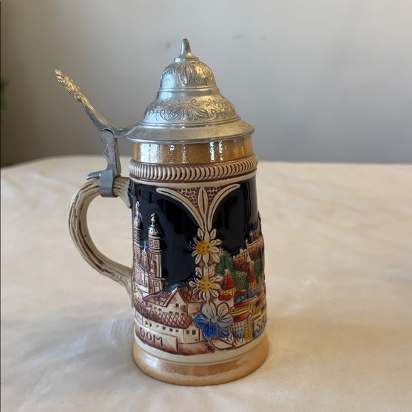 Vintage Colorful Salzburg by King and Schloss Lembeck Beer Steins - Picture 4 of 13